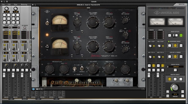 Analog Console and Fairchild